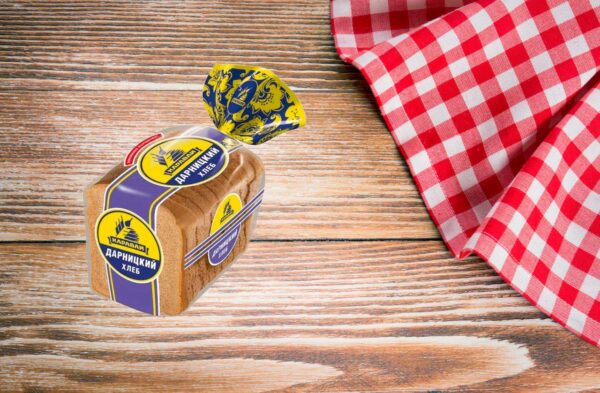 Каравай Хлеб Дарницкий рж/пш в нарезке 375 гр.