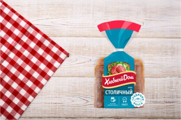 «Хлебный Дом» Хлеб Столичный, половинка, 350 гр