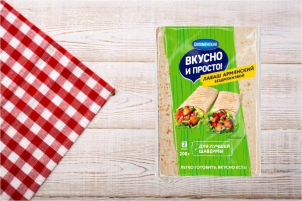 БКК Лаваш "Армянский" тонкий (2 шт.) 200 гр. (Вкусно и Просто)