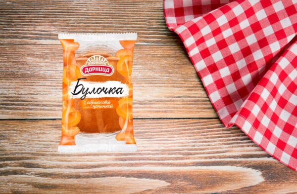 Дарница Булочка с абрикосовой  начинкой 75 гр.