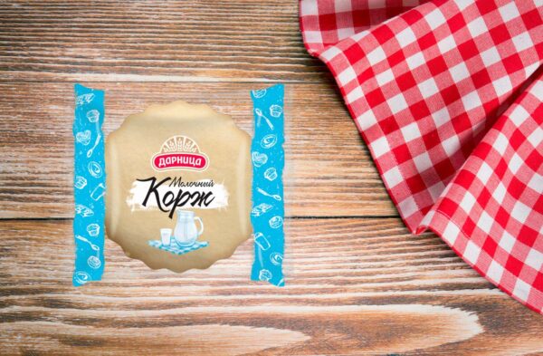 Дарница Корж молочный (1 шт) 75 гр.