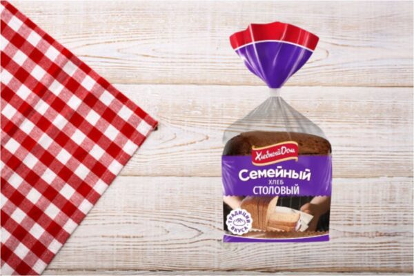 «Хлебный Дом» Хлеб Семейный Столовый пол. нар. 375 гр.